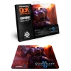Коврик для мыши профессиональный игровой SteelSeries QcK SC2T StarCraft II Tychus (63302) тряпичный, размер 285mm x320mm x 2mm (SteelseriesQcK SC2T)