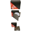 Коробка BURO для 1 CD, slim, 5 мм, черная, 10 шт в упаковке BURO, замки "антишок", дополнительные рёбра жёсткости (Cdslim 10 black)