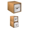 Коробка для 130 CD/DVD дисков Macchiato, дерево/пластик, Hama    [OxS] (H-17449)