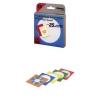 Конверты для CD/DVD, бумажные с прозрачным окошком, 25 шт., 5 цветов, Hama     [ObC] (H-51088)