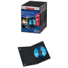 Коробка Slim для DVD, 25 шт., пластик, черный, Hama     [OsS] (H-51182)