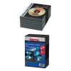 Коробка Triple для 3хDVD, 5 шт, пластик, черный, Hama     [OsS] (H-51272)