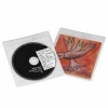 Конверты для 2 CD/DVD, полипропилен, 25 шт., белый/прозрачный, Hama     [ObS] (H-51280)