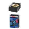Коробки Double Jewel Case для 2xDVD, 5шт., пластик, черный, Hama     [OsS] (H-51294)