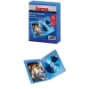 Коробка для Blu-ray дисков Jewel Case, 3 шт., голубой, Hama     [OsS] (H-51349)