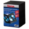 Коробка для 2 DVD дисков, 10 шт., черный, Hama     [OsC] (H-62607)