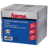 Коробка для 2 CD Slim, 25 шт., прозрачный, Hama     [OsC] (H-62610)