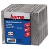 Коробка для 1 CD Slim, 25 шт., серебристый, Hama     [OsC] (H-62669)