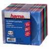 Коробка для 1 CD Slim, 25 шт., 5 цветов, Hama     [OsC] (H-62670)