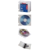 Коробки для CD дисков Slim Box, 10 шт., вкладыш к каждому диску, возможность "подшивки", полипропилен, прозрачный, Hama     [OxC] (H-78301)