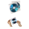 Конверты для 2 CD/DVD, полипропилен, 50 шт., белый/прозрачный, Hama     [ObC] (H-78323)