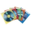 Конверты для 2 CD/DVD, полипропилен, 25 шт, 5 цветов, Hama     [ObC] (H-78326)