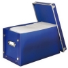Коробка для 140 CD Media Box, в комплекте 70 конвертов на 2 CD каждый, синий, Hama     [OsC] (H-78378)