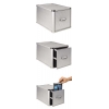 Ящик для 160 CD дисков Alu File-Box, серебристый, Hama     [OxC] (H-78379)