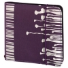 Портмоне Up to Fashion для 24 CD/DVD, фиолетовый, Hama    [OhS] (H-95667)