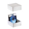 Коробка малая Rite-On для 32 CD/DVD, пластик, белый/прозрачный, Hama     [OhS] (H-96101)