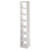 Стойка Cordoba, 7 полок, регулируемые по высоте, 24 x 125 x 22.2 см, дерево, белый, Hama     [OxS] (H-96161)