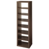 Стойка Cordoba Maxi, 7 полок, регулируемые по высоте, 24 x 125 x 37.7 см, дерево, орех, Hama     [OxS] (H-96162)