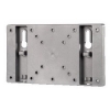 Кронштейн для ТВ, S  (до 32"/81 см), VESA 200*100, до 20 кг, basic, fix (неподвижный), пластик, серебристый, Hama     [OxE] (H-49527)