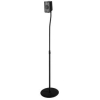 Стойка для акустических систем Slim, до 123 см, до 5 кг, 2 шт., черный, Hama     [OxE] (H-49594)