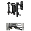 Кронштейн для ТВ, L  (до 42"/107 см), VESA 400*300, до 36 кг, *****, fullmotion (наклон, поворот), 2 рычага, 3 шарнира, черный, Hama     [OxE] (H-84007)
