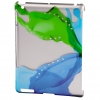Футляр для Apple iPad 2, 9,7" (25см), украшен кристаллами Swarowski, зеленый, White Diamonds     [OhN] (H-106394)