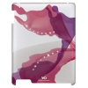 Футляр для Apple iPad 2, 9,7" (25см), украшен кристаллами Swarowski, розовый, White Diamonds     [OhN] (H-106397)