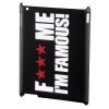 Футляр для Apple iPad 2/3/4, 9.7" (25см), черный, F*** ME I'M FAMOUS      [OhN] (H-107870)