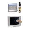 Набор для чистки экрана LCD/Plasma, гель, 2 салфетки из микрофибры с держателем, Hama     [ObE] (H-49647)