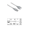 Кабель USB A-A (m-f) удлинительный, 0.25 м, *, серый, Hama     [ObN] (H-39722)
