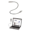 Удлинитель USB A-B (m-f) "Goose Neck", 0.4 м, хромированный, Hama     [ObN] (H-39745)