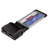 Адаптер FireWire ExpressCard 2 порта, Hama     [ObN] (H-39766)