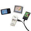 Зарядное устройство Twice 1/2 для  1/2 аккумуляторов AA/AAA  + разъем USB + 2 аккумулятора AA/2600 мАч, белый, Hama     [OxP] (H-87036)