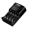 Зарядное устройство Start Digital для 2/4 аккумуляторов NiMH AA/AAA + 4 аккум. AA 1600мАч, 100-240В, черный, Hama     [ObF] (H-87082)