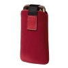 Чехол для мобильного телефона Velvet Pouch, 12.2 х 7.5 х 1.8 см, велюр, красный, Hama     [OhG] (H-103521)
