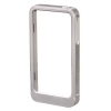 Рамка защитная Alu Edge Protector для Apple iPhone 4/4S, сохраняет доступ ко всем кнопкам, алюминий, серебристый, Hama     [OhG] (H-104524)