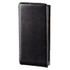 Чехол-раскладушка Smart для Nokia Lumia 800, магнитная застежка, натуральная кожа, черный, Hama     [ObG] (H-104587)