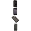 Футляр TPU для Apple iPhone 4/4S, силикон/пластик с текстурой вафли, серый, Hama     [ObG] (H-104597)