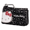 Чехол Hello Kitty для мобильного телефона, 12.5 x 2 x 7 см, карабин/петля для ремня, полиуретан, черный, Hello Kitty    [OhG] (H-106539)
