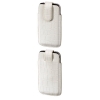 Чехол Croco для Apple iPhone 4/4S, искусственная кожа, белый, Hama     [OhG] (H-107115)