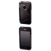 Футляр PC+TPU Combi Case для Apple iPhone 4/4S, гибкий пластик, черный, Hama     [ObG] (H-107145)