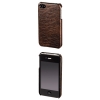 Футляр Snake для Apple iPhone 4/4S, пластик, коричневый, Hama     [ObG] (H-107150)