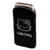 Чехол Hello Kitty для мобильного телефона, 7.2 x 0.5 x 12 см, велюр, черный, Hello Kitty    [OhG] (H-107312)