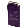 Чехол Hello Kitty для мобильного телефона, 7.2 x 0.5 x 12 см, велюр, фиолетовый, Hello Kitty    [OhG] (H-107313)