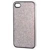 Футляр Fancy для Apple iPhone 4/4S, пластик, серебристый, Hama     [ObG] (H-107328)