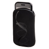 Чехол Velvet Pouch Spiral для мобильного телефона, 6.5 х 12.5 х 1.8 см, велюр, черный, Hama     [OhG] (H-107348)