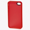 Футляр TPU для Apple iPhone 4/4S, силикон, красный, Hama     [ObG] (H-108557)