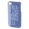 Футляр aha: Croom для Apple iPhone 4/4S, пластик, синий, Hama     [ObG] (H-115342)