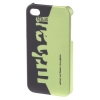 Футляр aha: Grass для Apple iPhone 4/4S, пластик, черный/салатовый, Hama     [ObG] (H-115343)