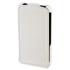 Чехол-раскладушка Parma для Apple iPhone 4/4S, искусственная кожа, белый, Hama     [OhG] (H-115353)